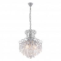 подвесная люстра crystal lux sevilia sp4 silver серебро в Ижевске