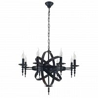 дизайнерская подвесная люстра spot light cage 9500804 черная в Ижевске