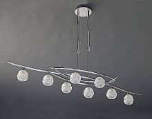 подвесная люстра mantra loop chrome 1800 в Ижевске