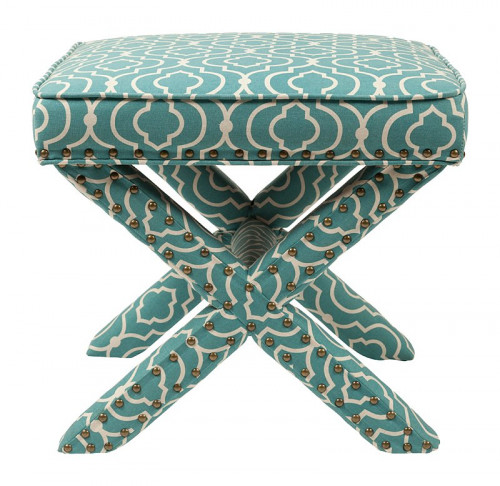 табурет мягкий бирюзовый remy ottoman в Ижевске