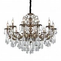 подвесная люстра omnilux grosseto oml-77733-12 бронза в Ижевске