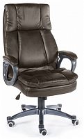 кресло для руководителя norden chairs мэдисон, обивка: искусственная кожа, цвет: экокожа темно-коричневая в Ижевске