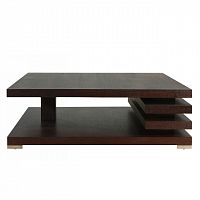 столик журнальный milano dark brown коричневый в Ижевске