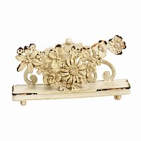 подставка для визиток pewter flower белая в Ижевске