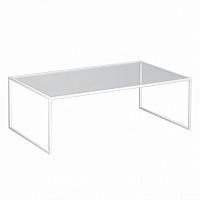 стол журнальный london lite white прозрачное стекло в Ижевске