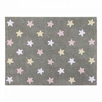 ковер stars tricolor серо-розовый в Ижевске