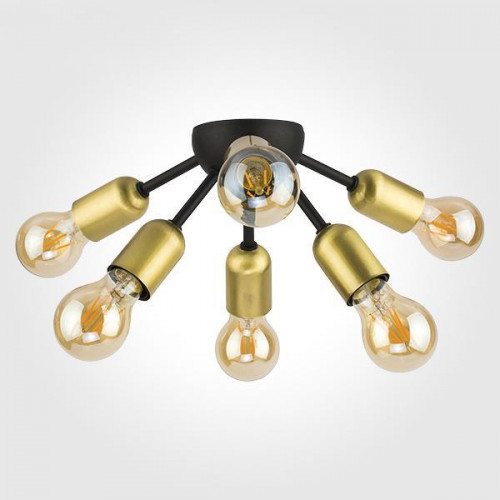 потолочная люстра tk lighting 1467 estrella black в Ижевске