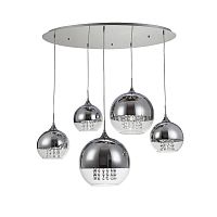 подвесная люстра maytoni fermi p140-pl-170-5-n в Ижевске