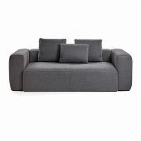 диван blok sofa 3 темно-серый от la forma (ex julia grup) в Ижевске
