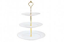 ваза трёх ярусная круглая (25,4 см, 20 см, 16,5 см) the snow queen в Ижевске