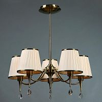 подвесная люстра brizzi alora ma01625ca/005 bronze cream в Ижевске