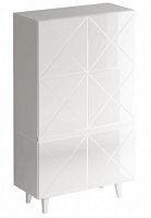 шкаф kristal с узором белый в Ижевске