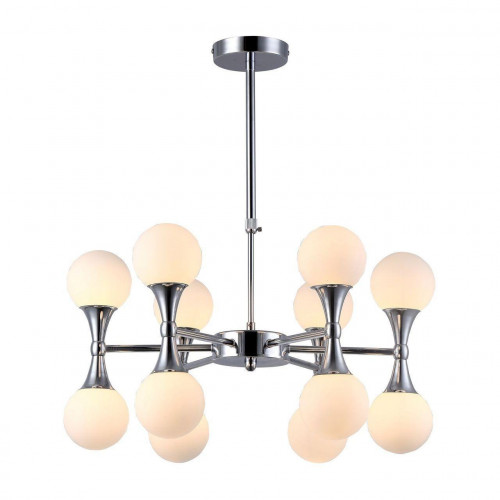 подвесная люстра arte lamp a9162lm-12cc белая в Ижевске
