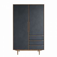 шкаф bruni black с ящиками черный в Ижевске