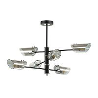 потолочная люстра lumion nolan 4402/6c дымчатая в Ижевске