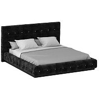 кровать двуспальная 160х200 черная kristal black в Ижевске