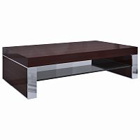 столик журнальный low silver brown коричневый, серый в Ижевске