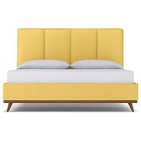 кровать двуспальная 180х200 желтая carter gold в Ижевске