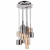 дизайнерская подвесная люстра spot light flaconetta 1301228 серая в Ижевске