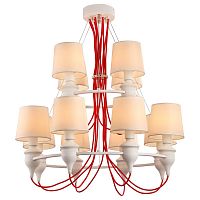 подвесная люстра arte lamp sergio a3325lm-8-4wh в Ижевске