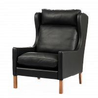 кресло wingback чёрный в Ижевске