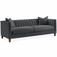диван penelope sofa прямой серый в Ижевске