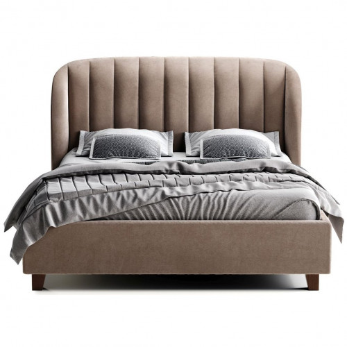 кровать двуспальная 180х200 бежево-розовая tulip в Ижевске