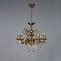 подвесная люстра ambiente leon 2128/6 pb tear drop в Ижевске