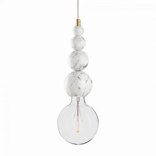 подвесной светильник marmor slipp bianco brass в Ижевске