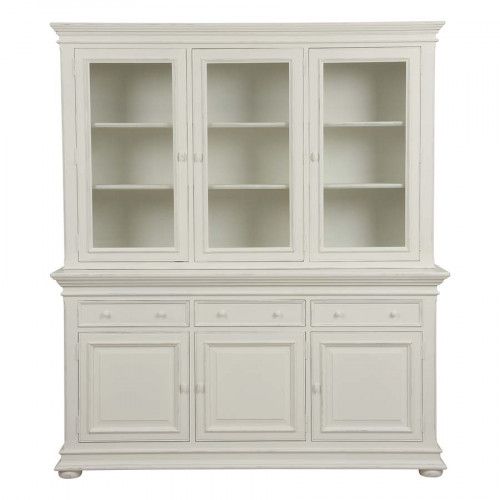 буфет трехдверный нордик с состариванием белый в Ижевске