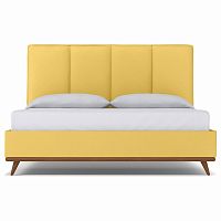 кровать двуспальная 160х200 желтая carter gold в Ижевске