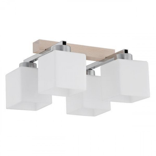 потолочная люстра tk lighting 282 toni 4 бежевая в Ижевске