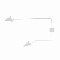 настенный светильник sconce mouille 2 лампы 2 белый в Ижевске