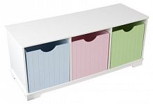 скамья kidkraft storage bench pastel (14565) в Ижевске