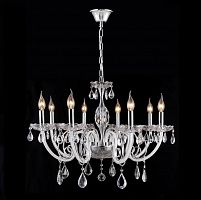 подвесная люстра crystal lux glamour sp-pl8 белая в Ижевске