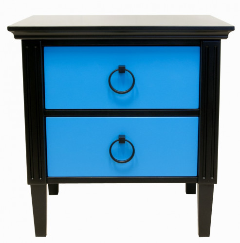 тумба nort blue черная с голубым в Ижевске