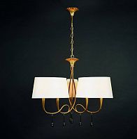 подвесная люстра mantra paola painted gold 3540 в Ижевске