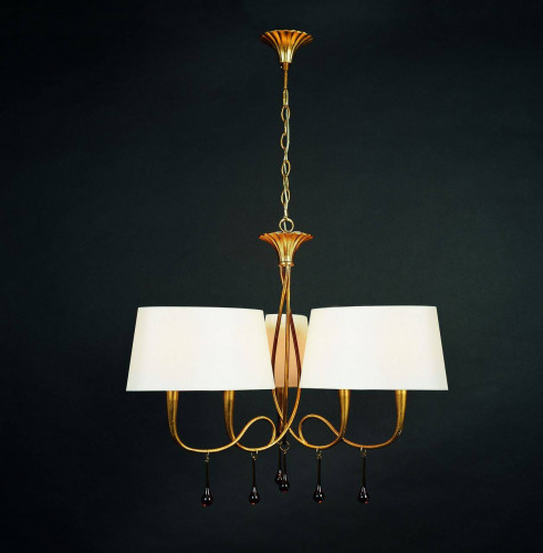 подвесная люстра mantra paola painted gold 3540 в Ижевске