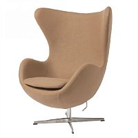 кресло egg chair коричневое в Ижевске