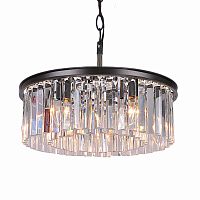 подвесной светильник odeon 6b/p black/clear от delight collection в Ижевске