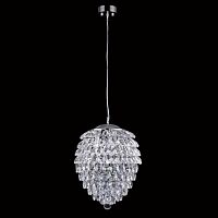 подвесной светильник crystal lux charme sp3+3 led chrome/transparent в Ижевске