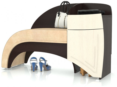 диванчик в прихожую 2-41.01 оптимус, тумба справа в Ижевске