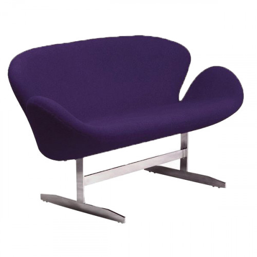 диван swan sofa прямой фиолетовый в Ижевске
