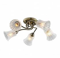 потолочная люстра idlamp nanzen 245/5pf-oldbronze в Ижевске