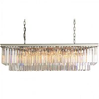 люстра odeon l80 silver&glass серая, прозрачная в Ижевске