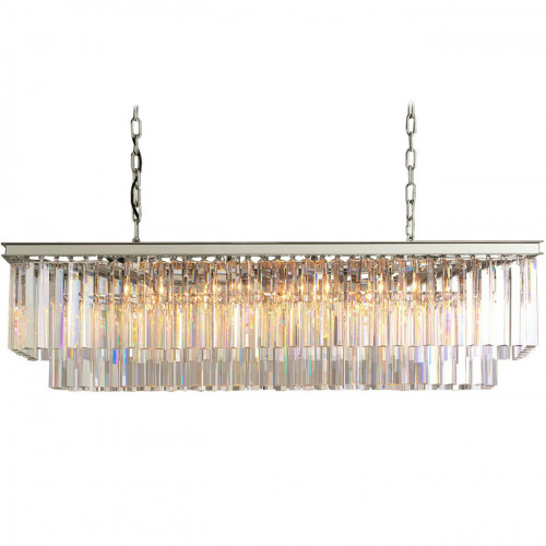 люстра odeon l80 silver&glass серая, прозрачная в Ижевске