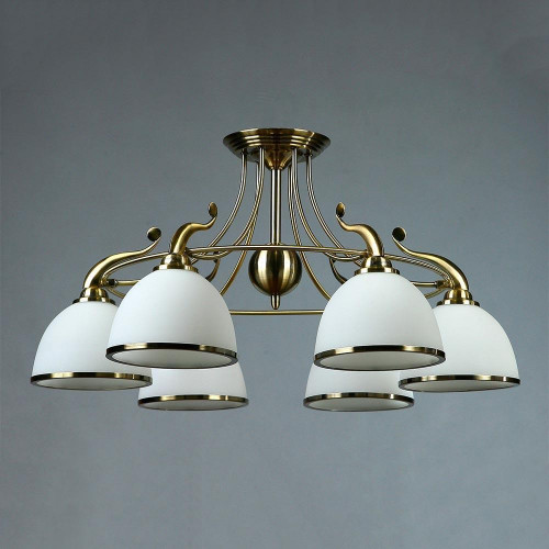 потолочная люстра brizzi ma02401cb/006 bronze в Ижевске