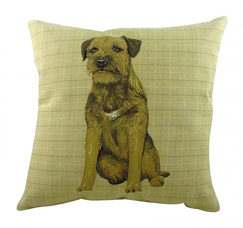 подушка с фото бордер терьера border terrier в Ижевске