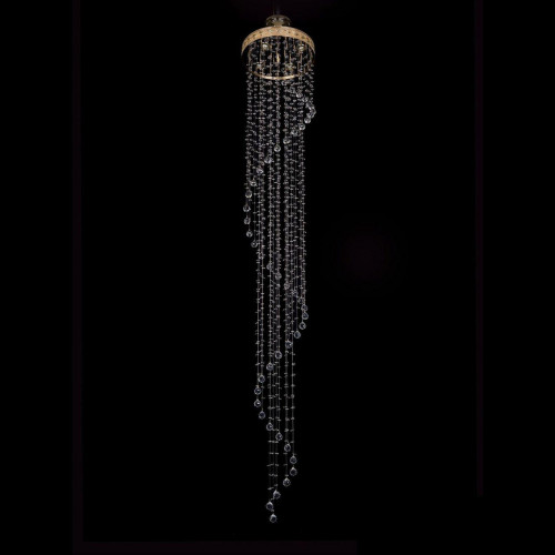 каскадная люстра bohemia ivele 8313/40-250/g/balls в Ижевске