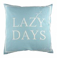 подушка с надписью lazy days в Ижевске